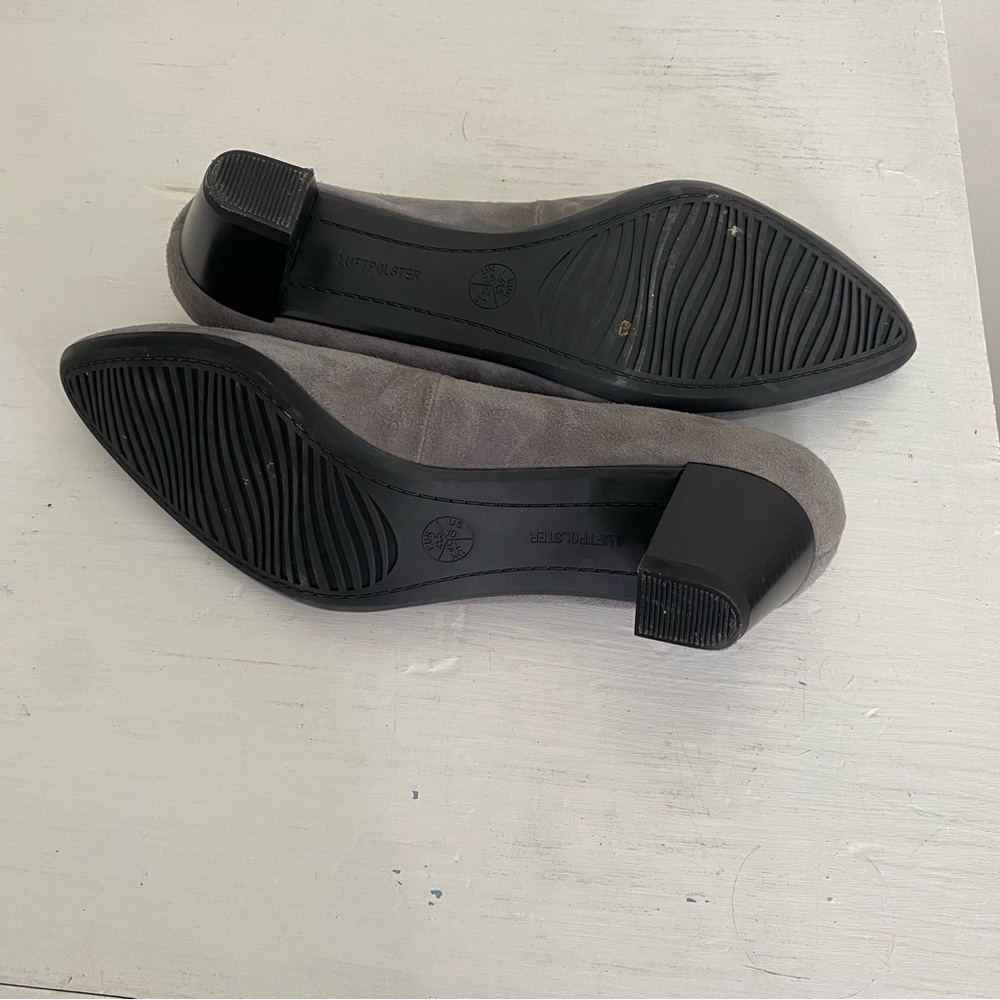 ARA Luftpolster Gray Suede Leather Pump in US 10 - Picture 12 of 14
